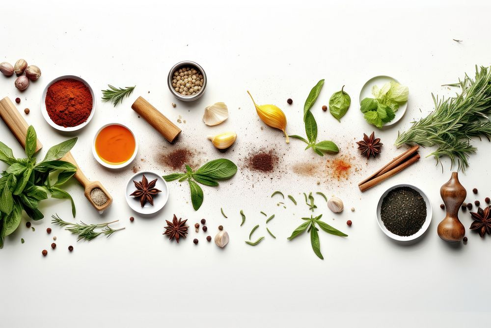 Spice herbs plant food. AI generated Image by rawpixel.