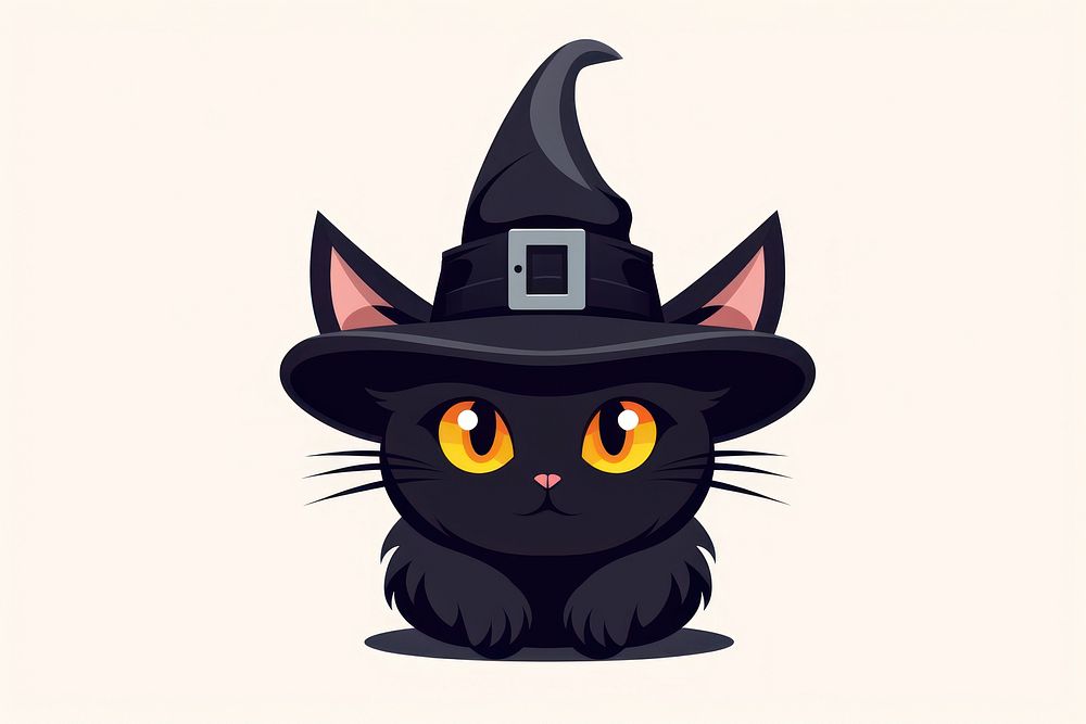 Animal mammal black cat. AI generated Image by rawpixel.