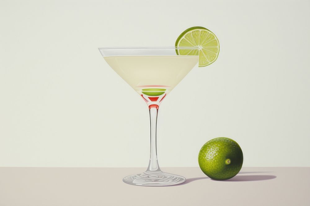 Cocktail daiquiri martini drink. AI generated Image by rawpixel.
