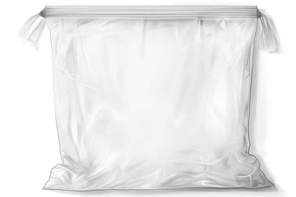 Bag plastic white plastic bag. AI generated Image by rawpixel.