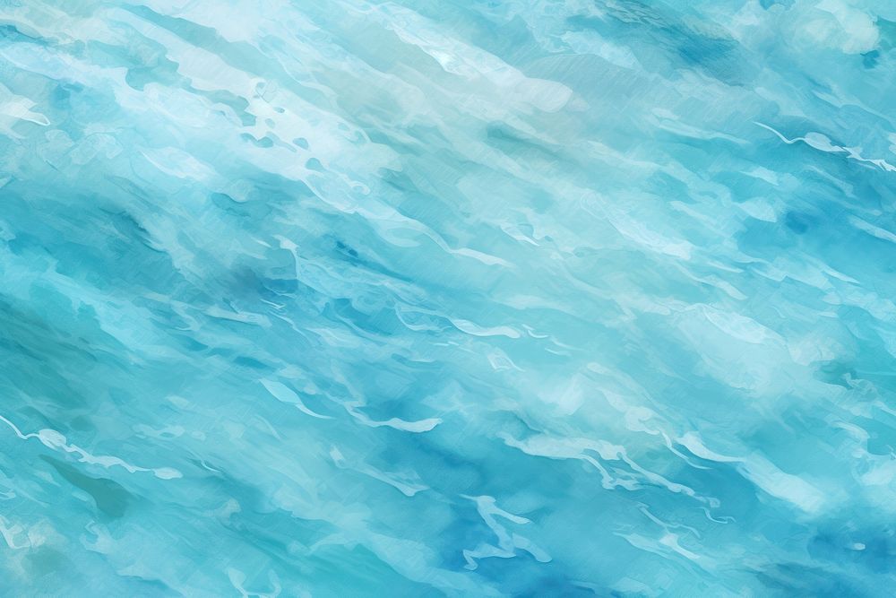 Sea backgrounds turquoise outdoors, digital paint illustration. AI generated image