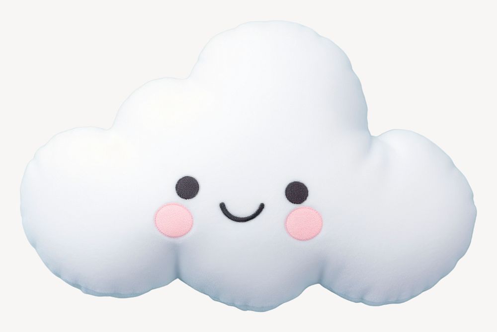 Cartoon cloud toy cloudscape. AI generated Image by rawpixel.