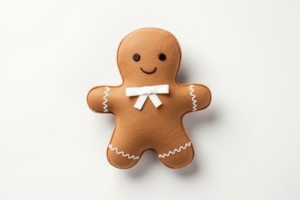Gingerbread toy cartoon cookie. AI generated Image by rawpixel.
