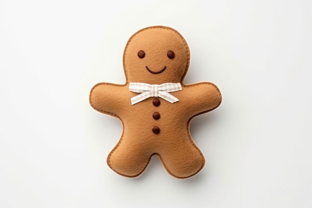 Gingerbread cartoon cookie food. AI generated Image by rawpixel.