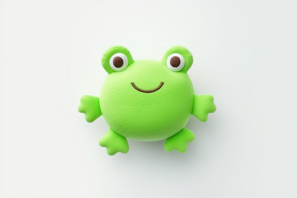 Frog toy amphibian cartoon. AI generated Image by rawpixel.