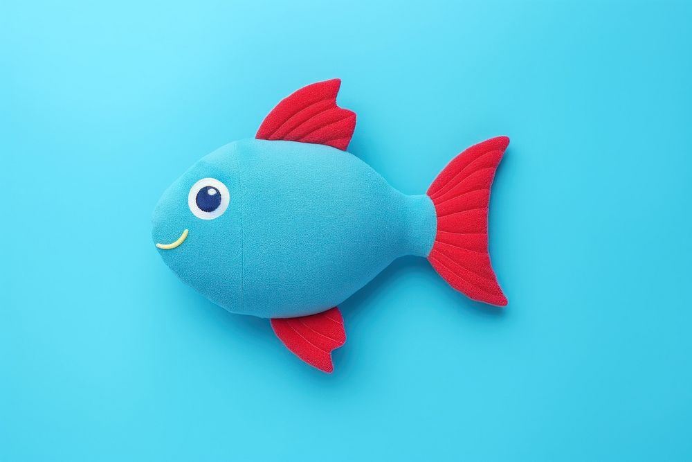 Fish toy cartoon animal. AI generated Image by rawpixel.