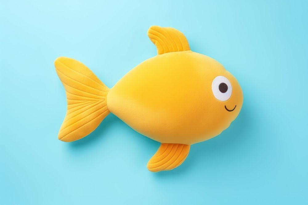 Fish toy goldfish cartoon. AI generated Image by rawpixel.