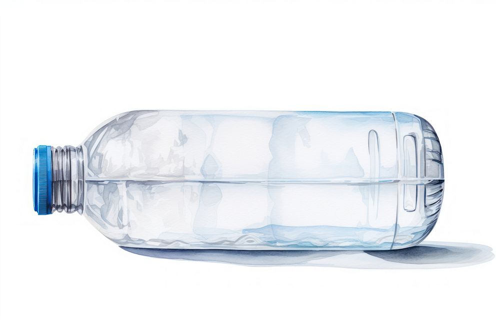 Bottle plastic glass water bottle. AI generated Image by rawpixel.