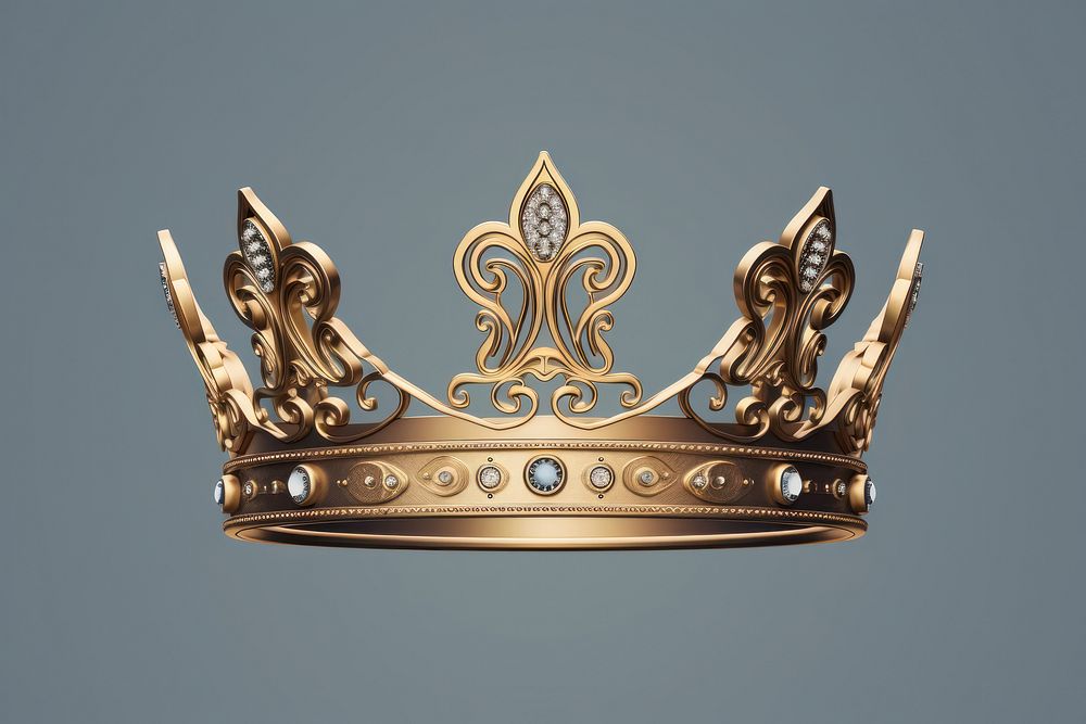 Crown jewelry accessories headpiece. AI generated Image by rawpixel.