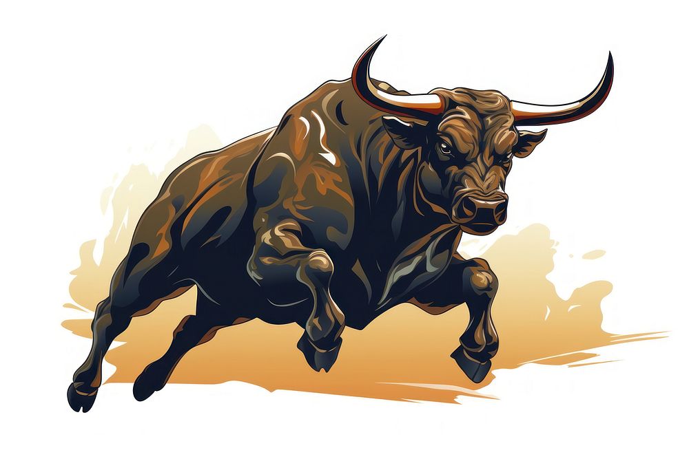 Livestock buffalo cattle animal. AI generated Image by rawpixel.