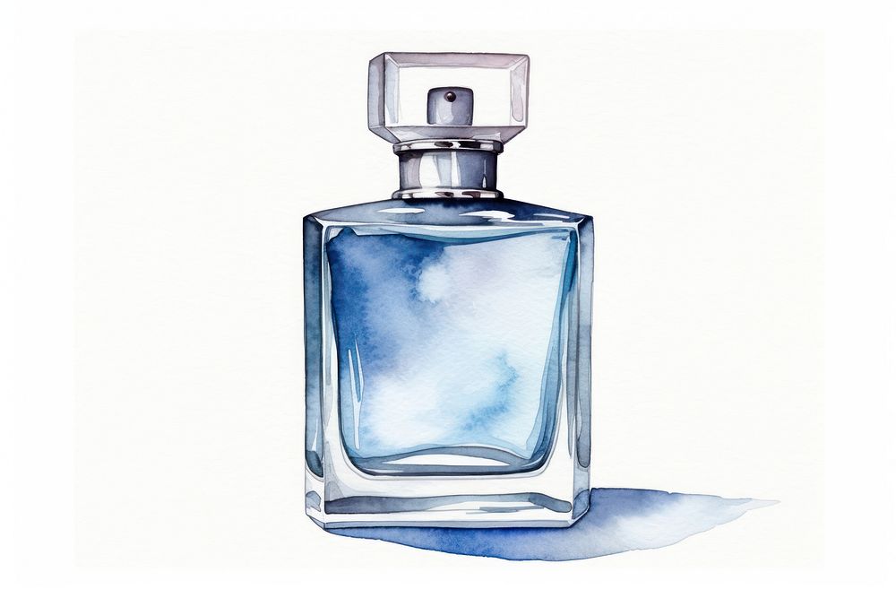 Perfume bottle glass container. AI generated Image by rawpixel.