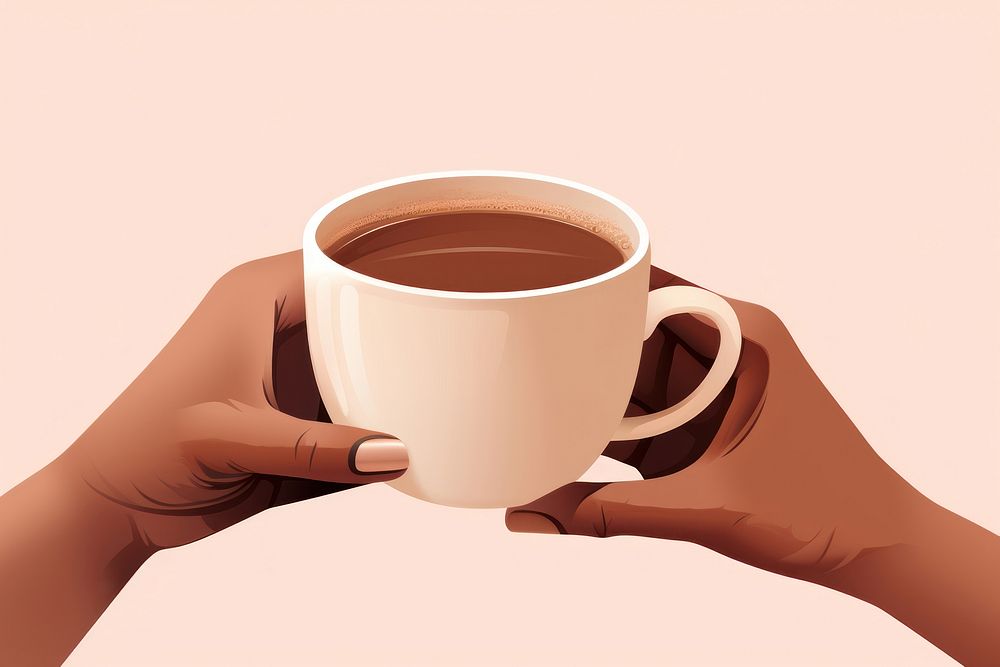 Cup coffee drink adult. AI generated Image by rawpixel.