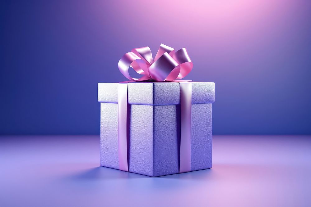 Gift box toy illuminated. AI generated Image by rawpixel.