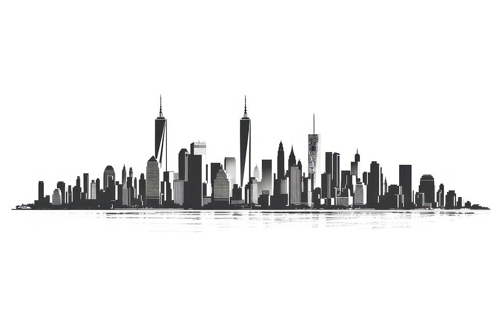 Architecture waterfront cityscape landscape. AI generated Image by rawpixel.