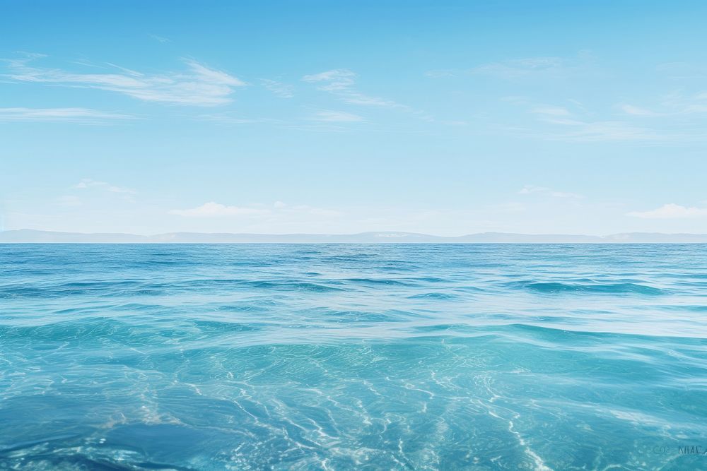 Sea outdoors horizon nature. | Premium Photo - rawpixel