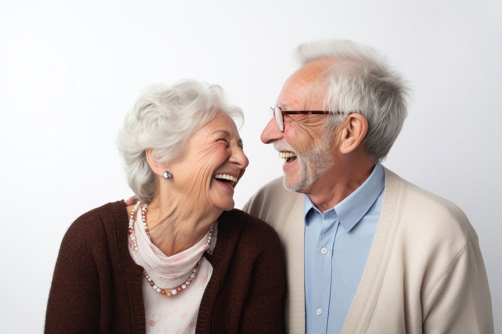 Laughing smiling adult togetherness. AI generated Image by rawpixel.