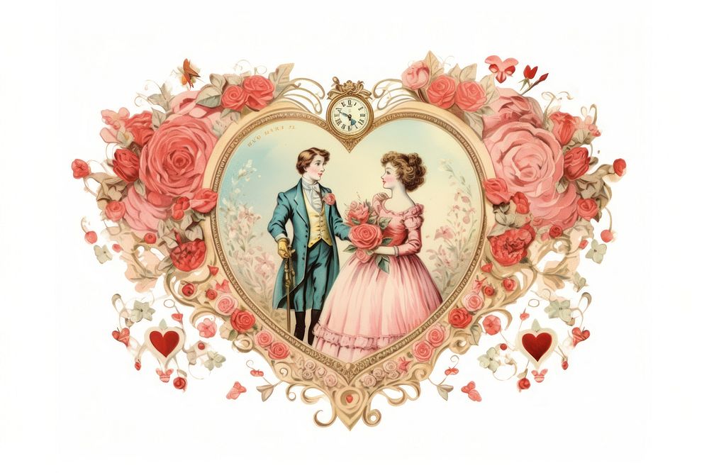 Wedding pattern drawing adult. 