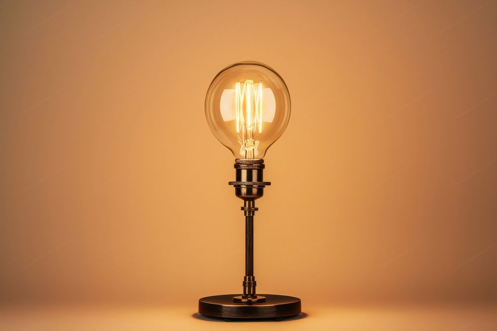 Lamp lighting electricity illuminated. AI generated Image by rawpixel.