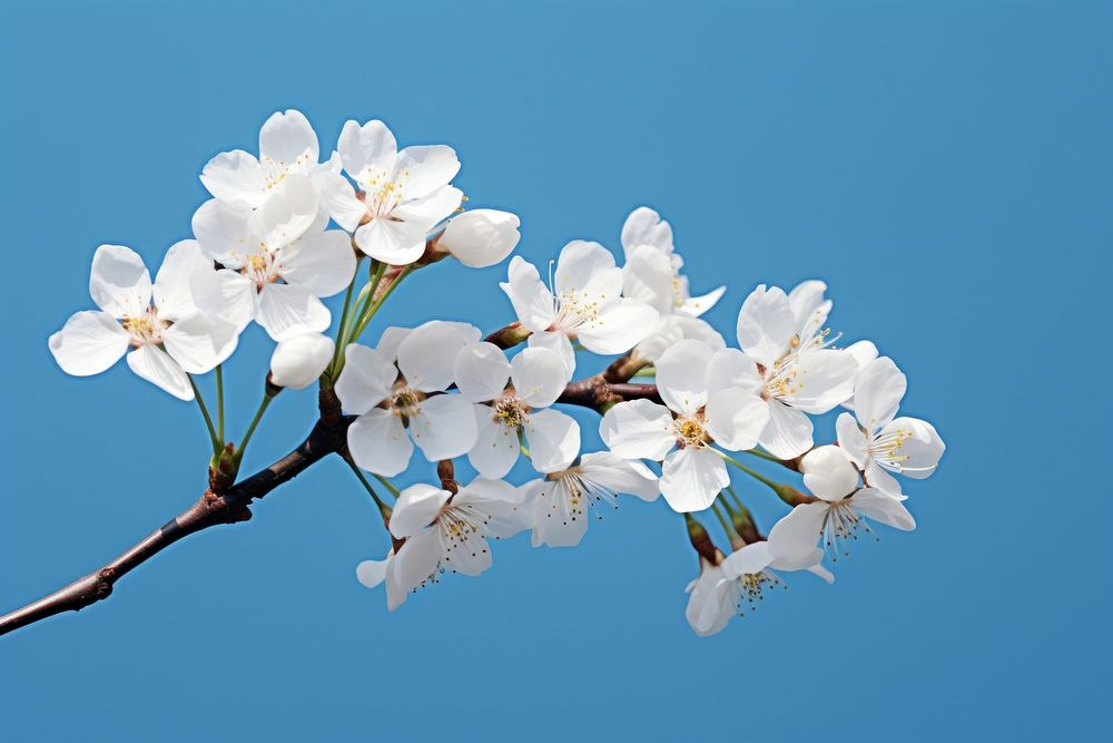 Blossom outdoors flower nature. AI generated Image by rawpixel.