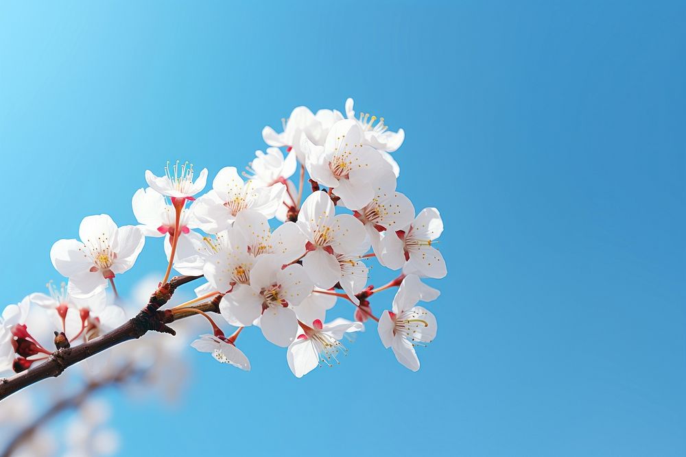 Blossom outdoors flower nature. AI generated Image by rawpixel.