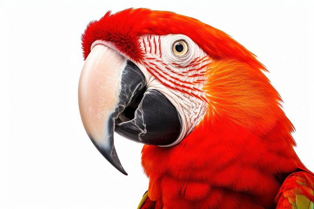 Parrot animal macaw beak. AI generated Image by rawpixel.