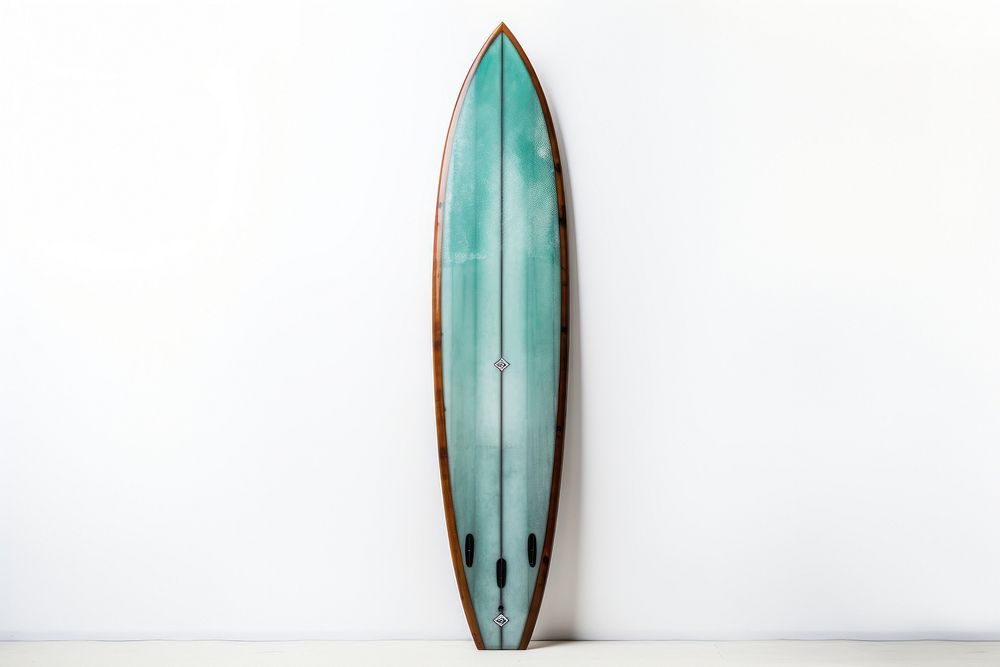 Surfboard white background recreation longboard. AI generated Image by rawpixel.