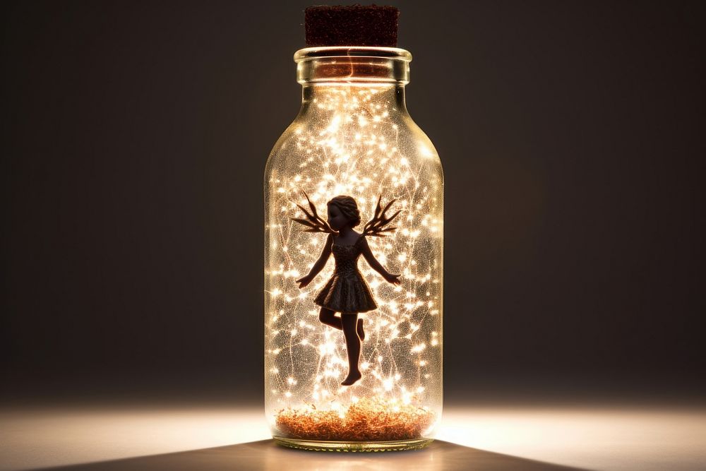 Bottle glass jar representation.