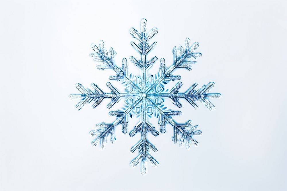 Snowflake winter white celebration. AI generated Image by rawpixel.