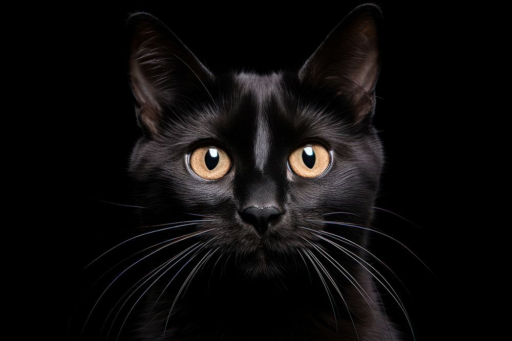 Animal mammal black pet. AI generated Image by rawpixel.