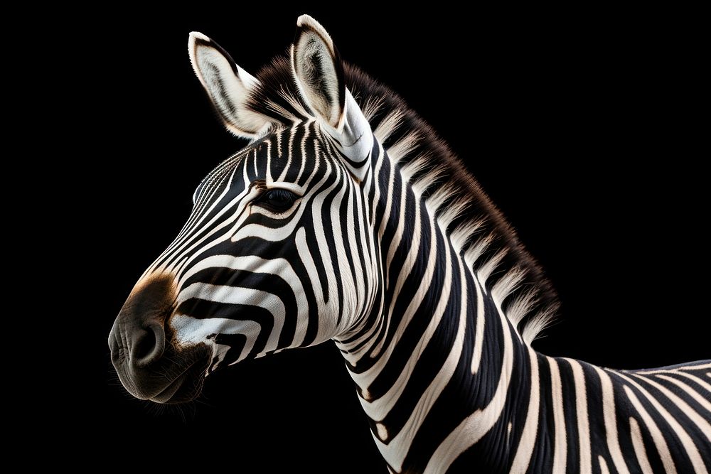 Zebra wildlife animal mammal. AI | Free Photo - rawpixel