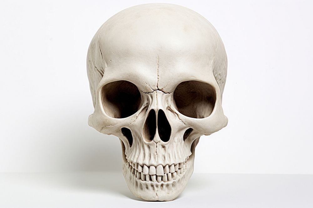 Anthropology sculpture anatomy spooky. AI generated Image by rawpixel.