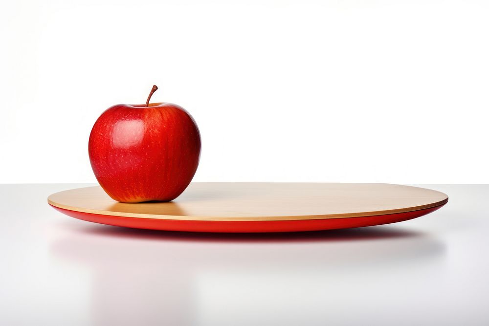 Apple fruit table plant. AI generated Image by rawpixel.