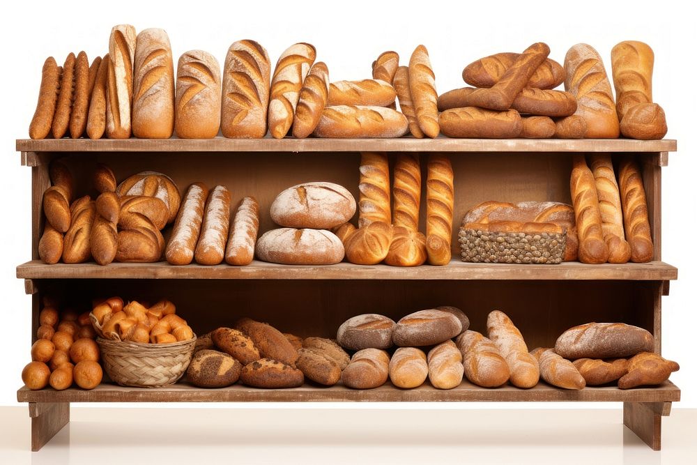 Bread bakery food shop. AI generated Image by rawpixel.
