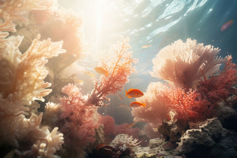 Sunlight outdoors nature fish. AI generated Image by rawpixel.
