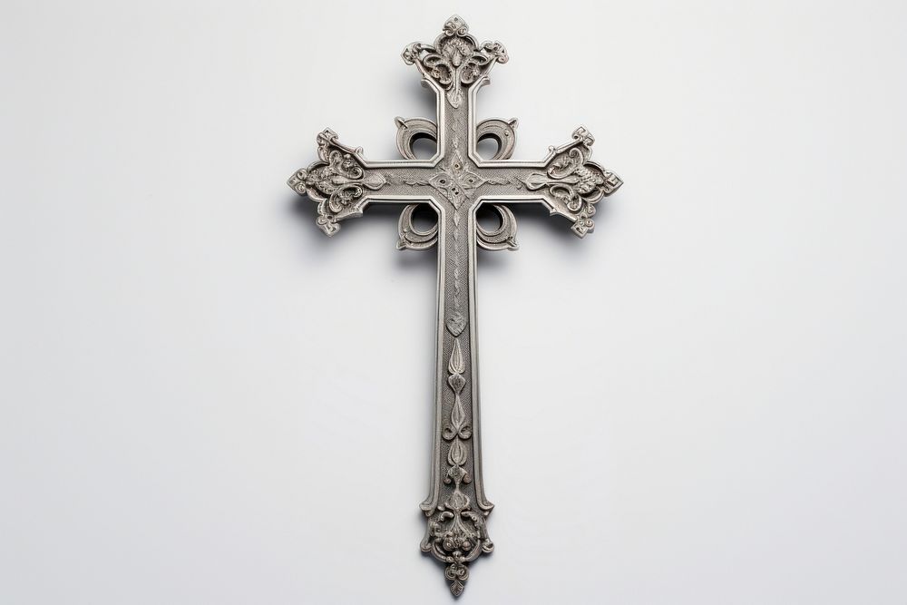 Cross crucifix symbol spirituality. AI generated Image by rawpixel.