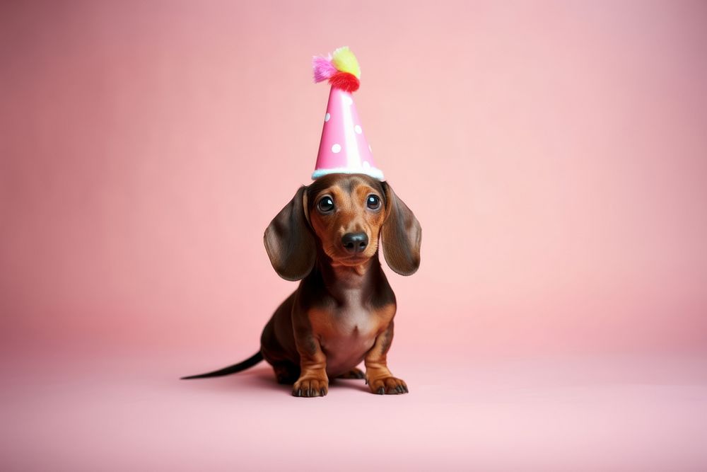 Dachshund animal mammal cute. AI generated Image by rawpixel.