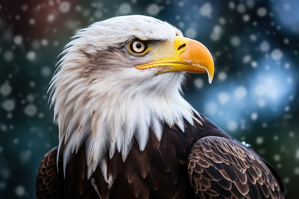 Portrait animal eagle beak. AI generated Image by rawpixel.