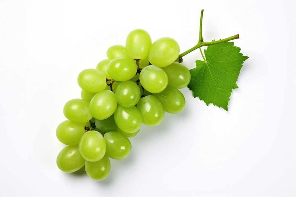 Grapes fruit plant green. 