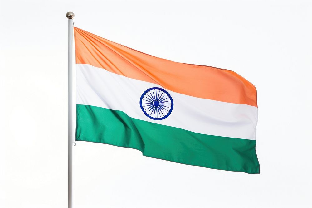 Flag independence patriotism india flag. AI generated Image by rawpixel.