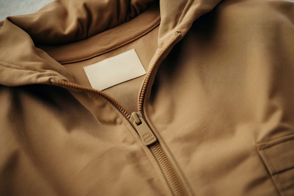 Jacket brown sweatshirt outerwear. AI generated Image by rawpixel.