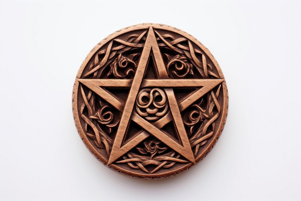 Creativity pattern circle locket. 
