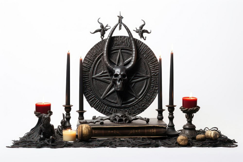 Candle altar architecture candlestick. AI generated Image by rawpixel.