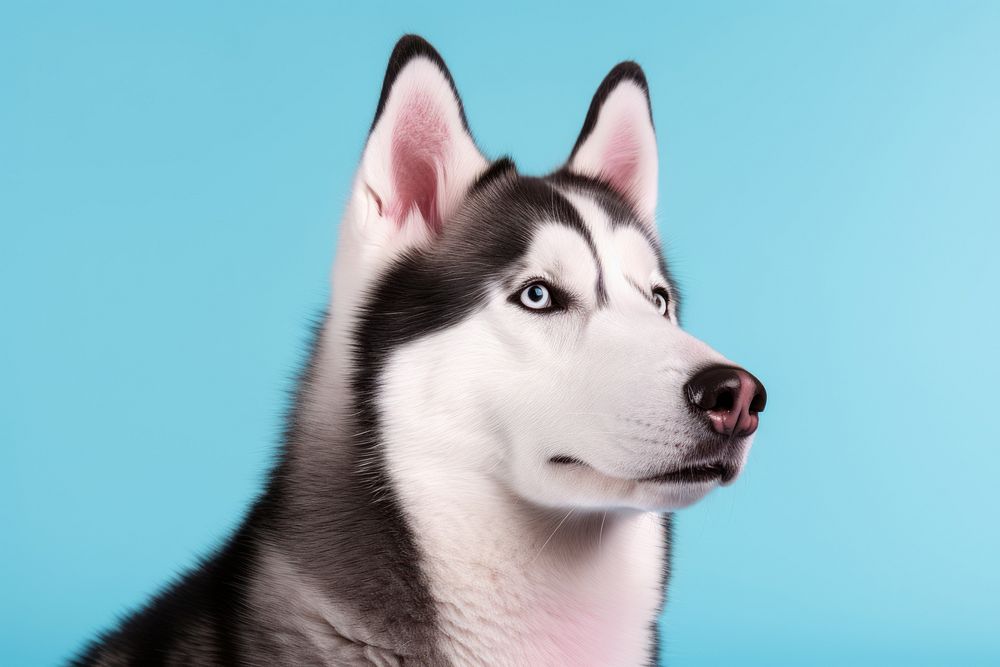 Dog mammal animal husky. AI generated Image by rawpixel.