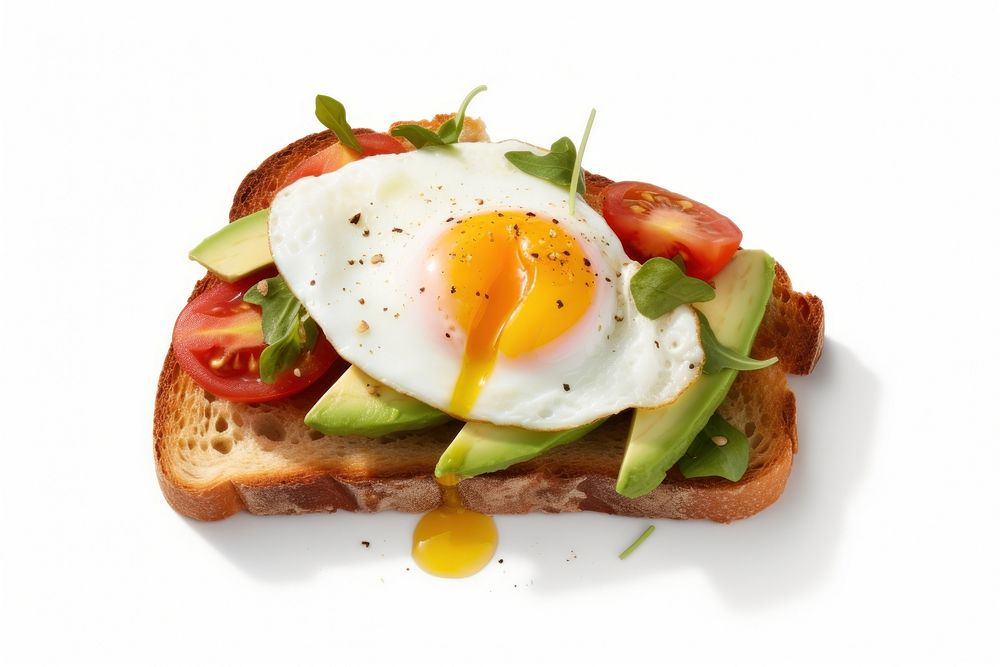 Food egg breakfast vegetable. AI generated Image by rawpixel.