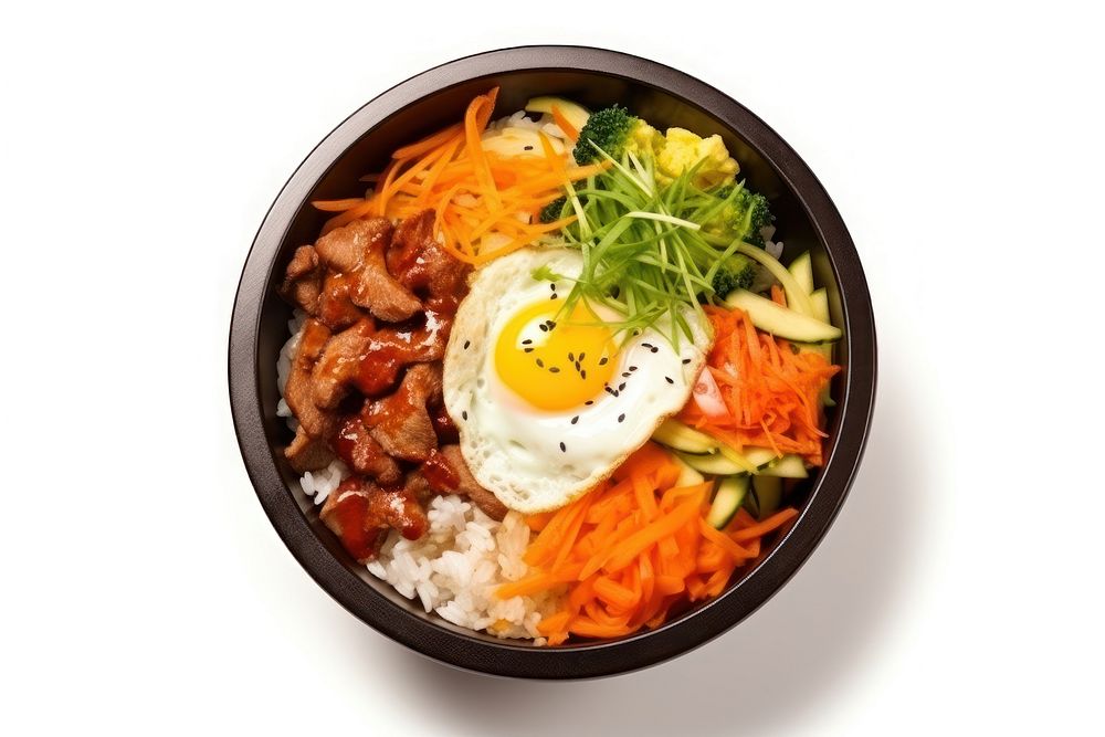 Plate food bowl egg. AI generated Image by rawpixel.