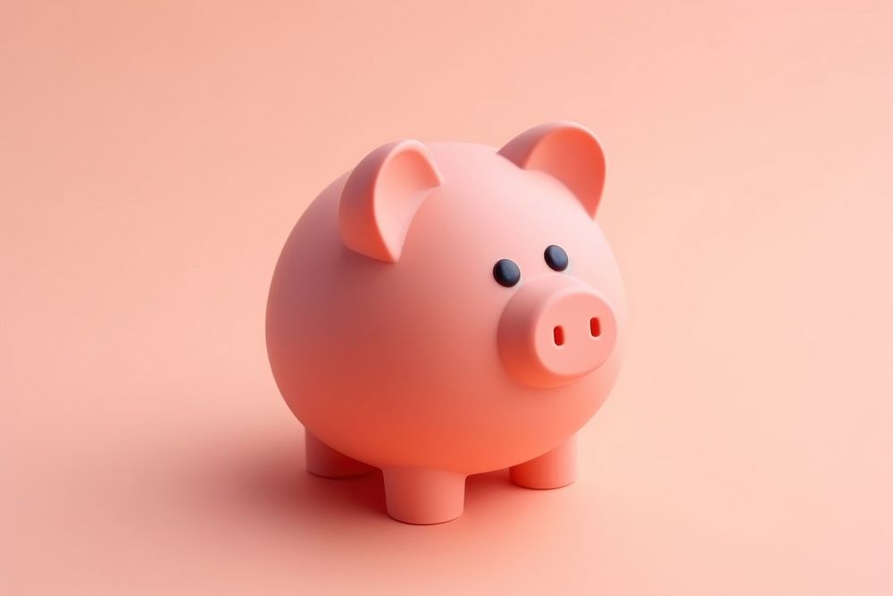 Toy pig representation investment. AI generated Image by rawpixel.
