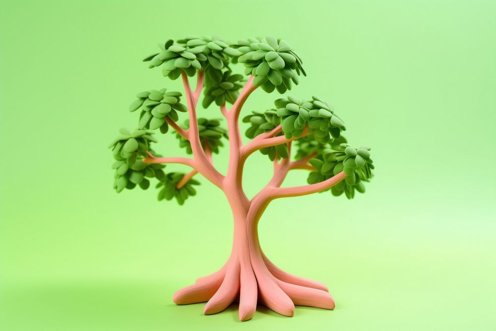 Tree bonsai plant green. AI generated Image by rawpixel.