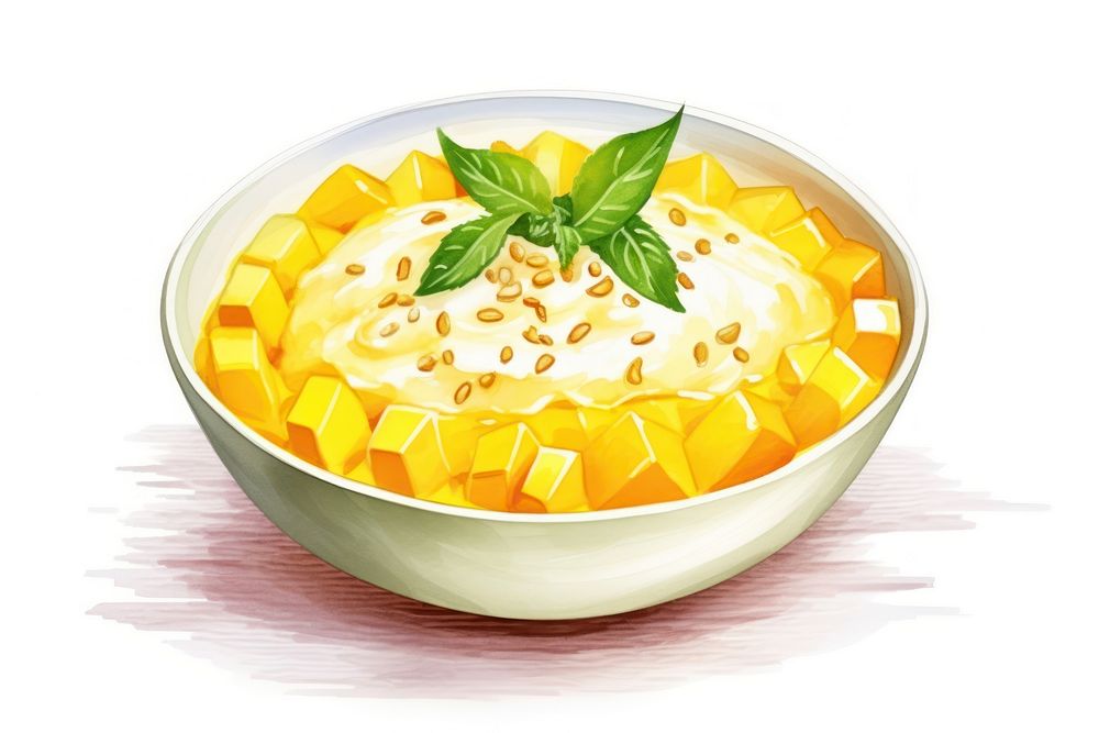 Bowl food meal dish. AI generated Image by rawpixel.