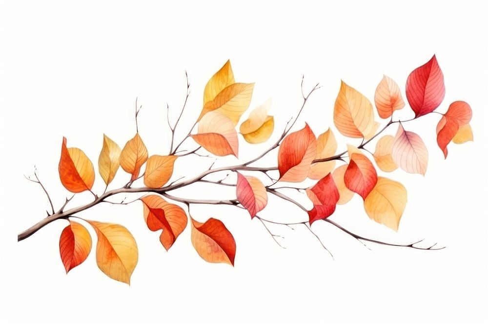 Autumn plant leaf creativity. AI generated Image by rawpixel.