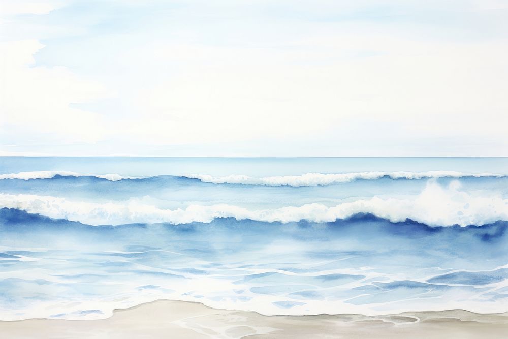 Ocean sea backgrounds seascape. AI generated Image by rawpixel.